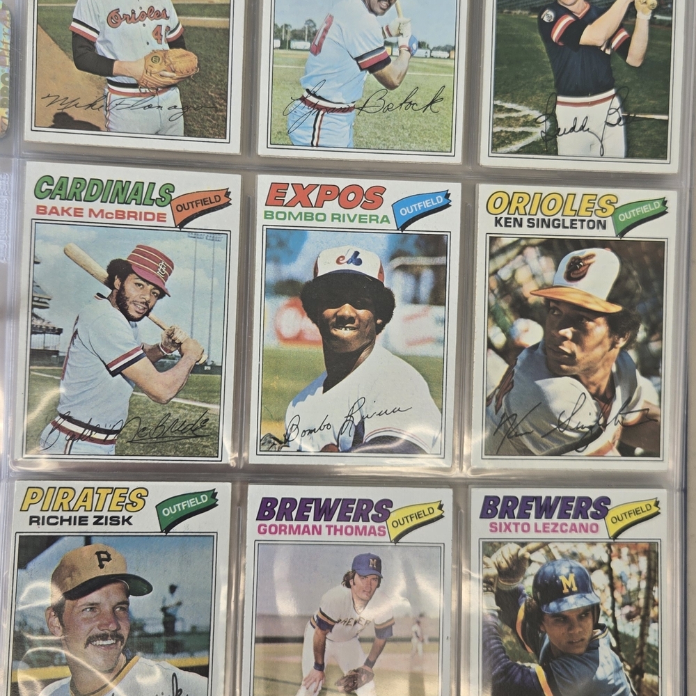 1970s Era Baseball Memoribilia
